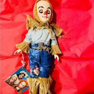 Vintage Wizard of Oz Scarecrow 11" Doll EFFANBEE 1975 with tag